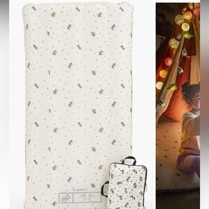 STOKKE JETKIDS Cloudsleeper Mickey Mouse Celebration Air Mattress NEVER USED